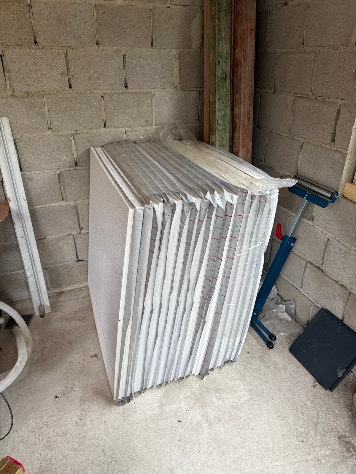34 m2 tackerplaat 20mm vloerisolatie, Ophalen, Nieuw