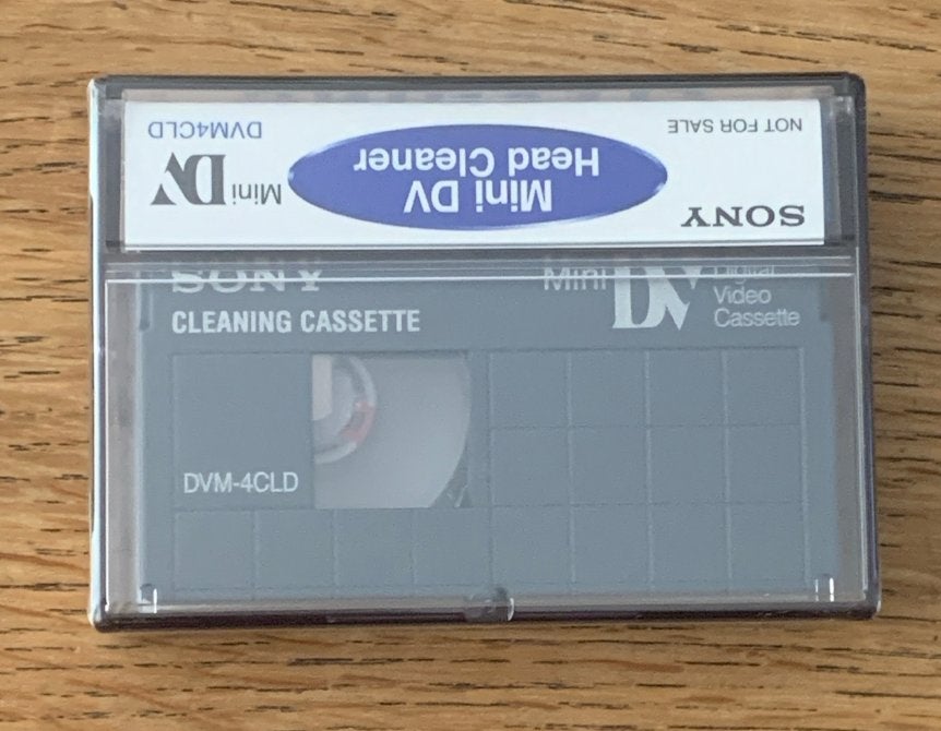 Sony Mini DV Head Cleaner DVM-4CLD - Nieuwstaat, Ophalen of Verzenden, Zo goed als nieuw, Overige typen