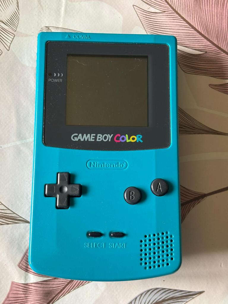 Gameboy met pokemon, Spelcomputers en Games, Spelcomputers | Nintendo Game Boy, Ophalen of Verzenden, Zo goed als nieuw, Game Boy Color