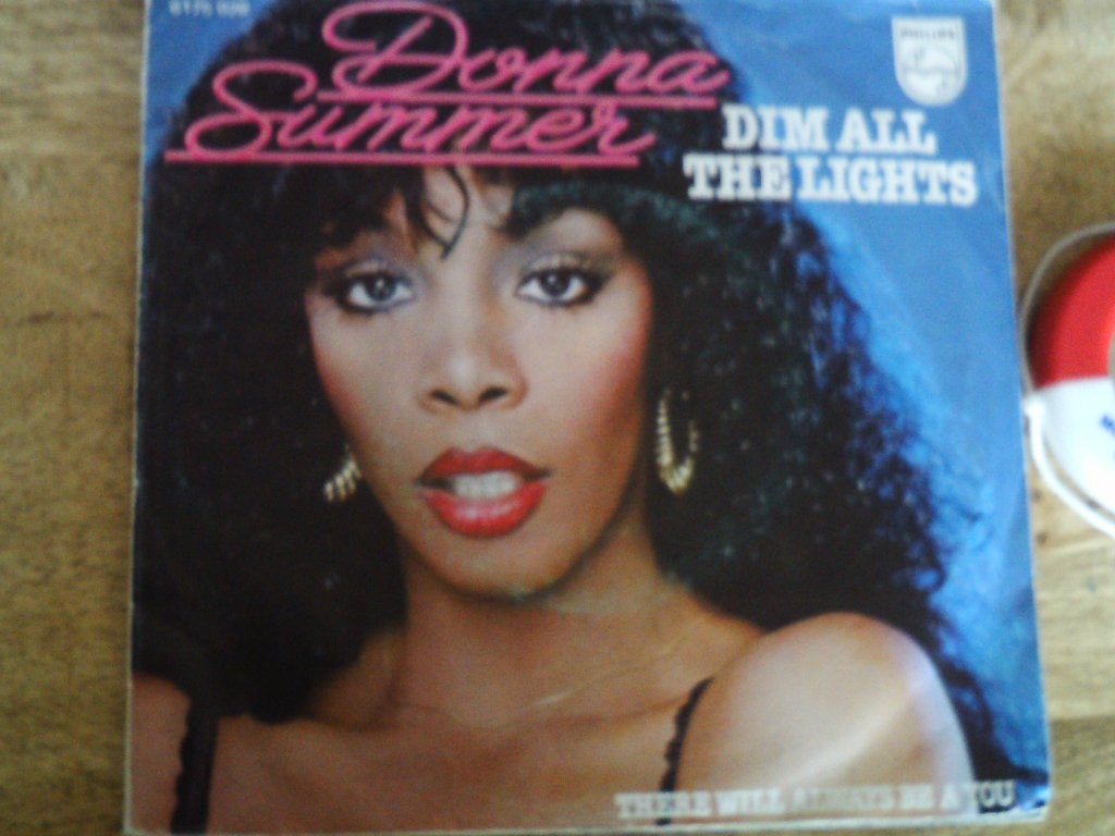donna summer - dim all the lights 15jun, Cd's en Dvd's, Vinyl Singles, 7 inch, Single, Ophalen of Verzenden, Pop