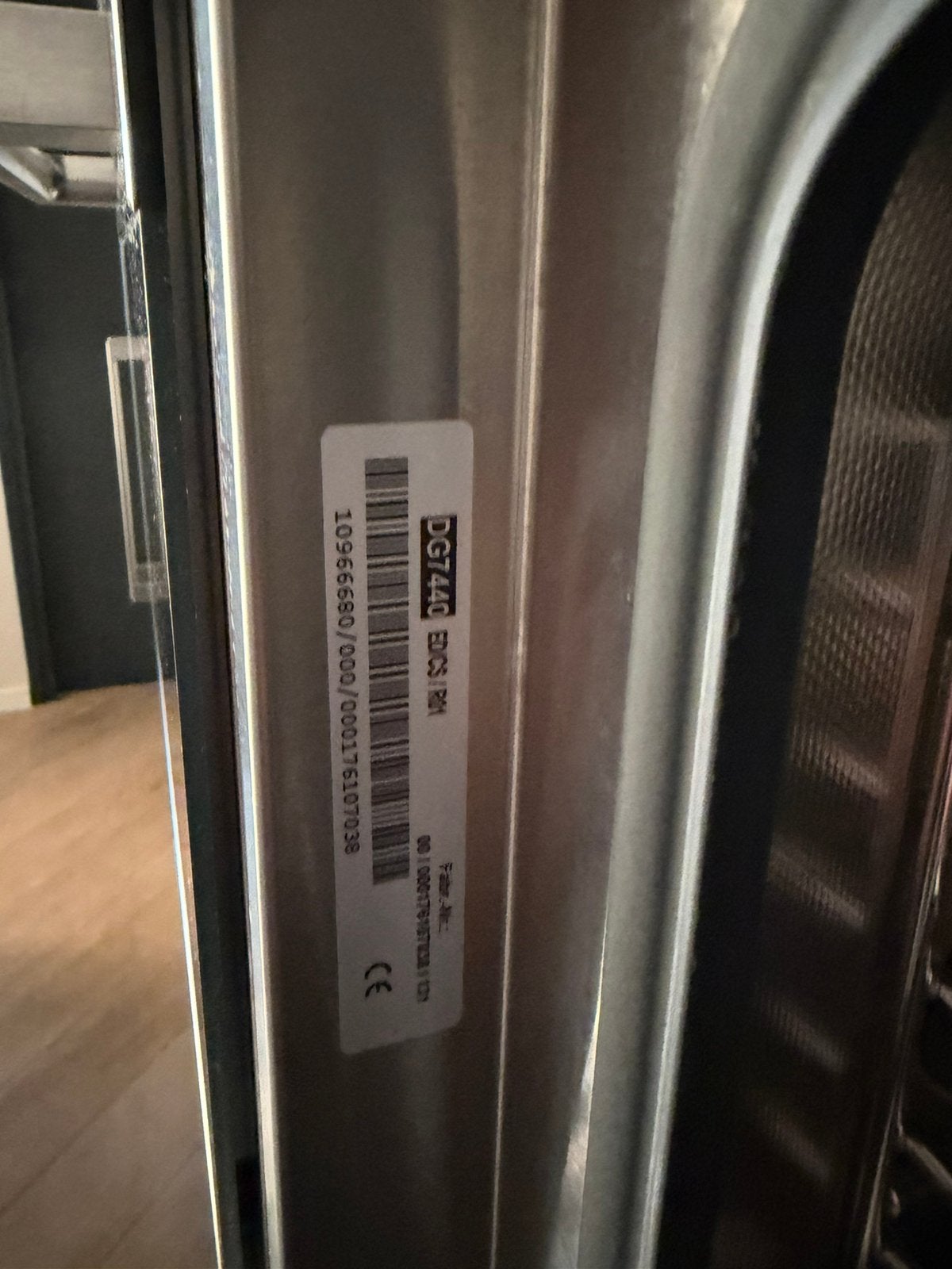 Miele inbouw stoomoven, Ophalen, Zo goed als nieuw