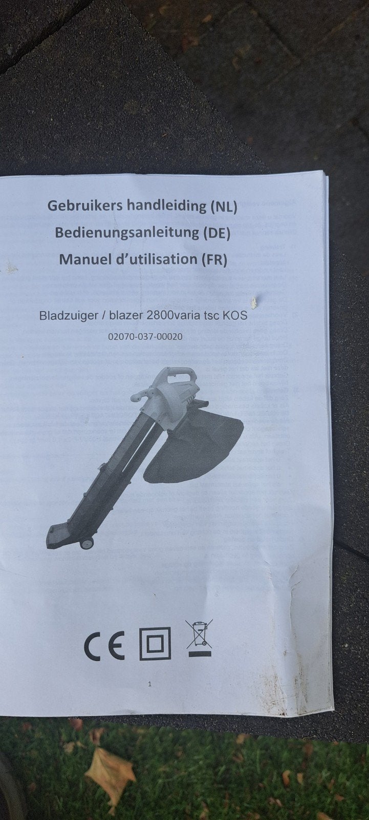 Bladblazer, Ophalen of Verzenden, Minder dan 1 meter, Parasolvoet