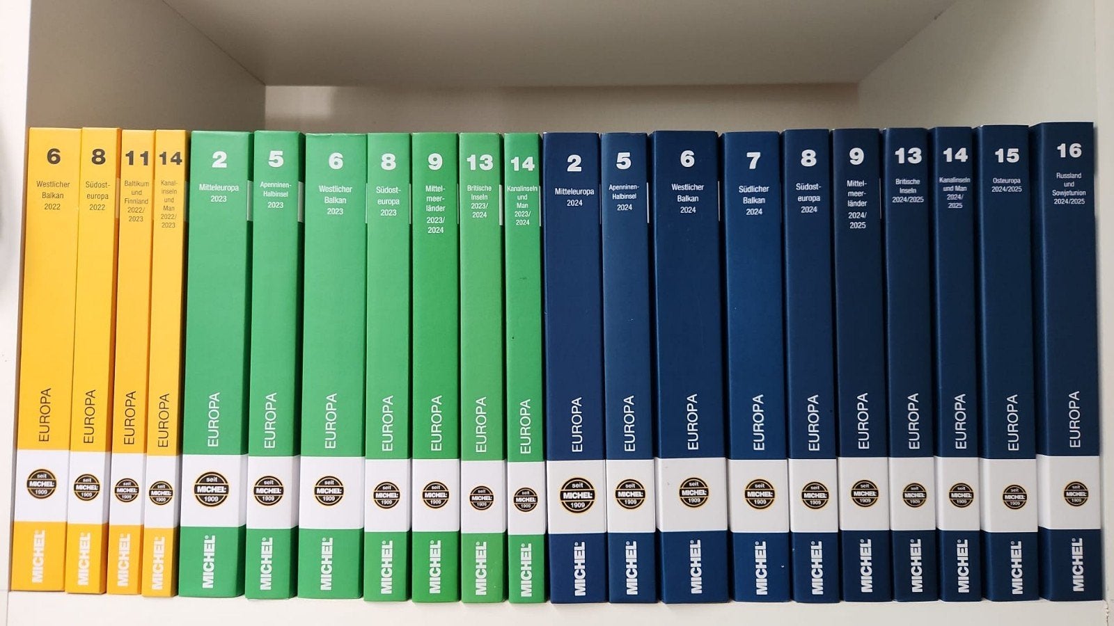Michel postzegelcatalogi - Diverse edities en regio's, Verzenden