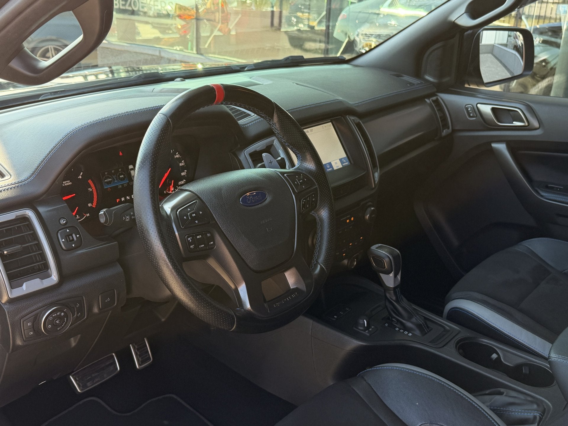 Ford Ranger 2.0 EcoBlue Raptor | Trekhaak Afn. | Cruise | St, Auto's, Automaat, Gebruikt, 4 cilinders, Zwart