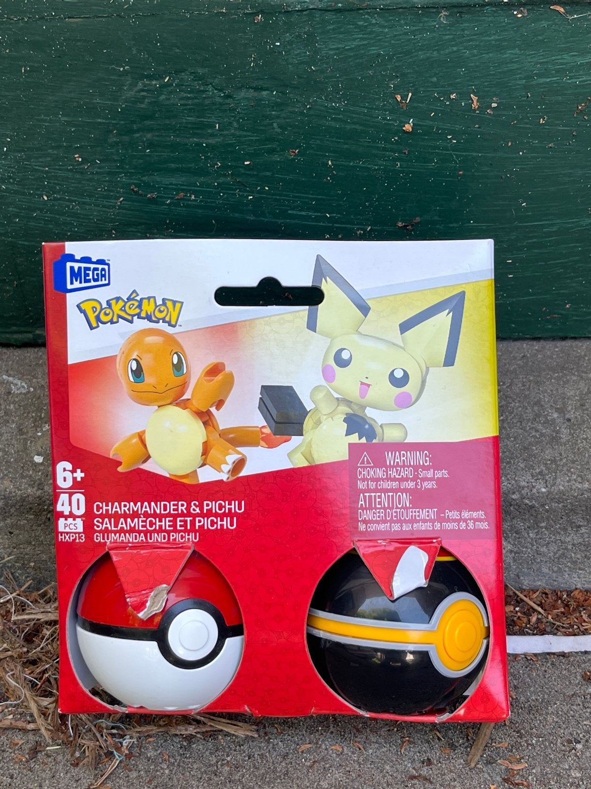 MEGA Pokémon Charmander & Pichu bouwset met Pokéballs, Ophalen, Nieuw, Overige typen