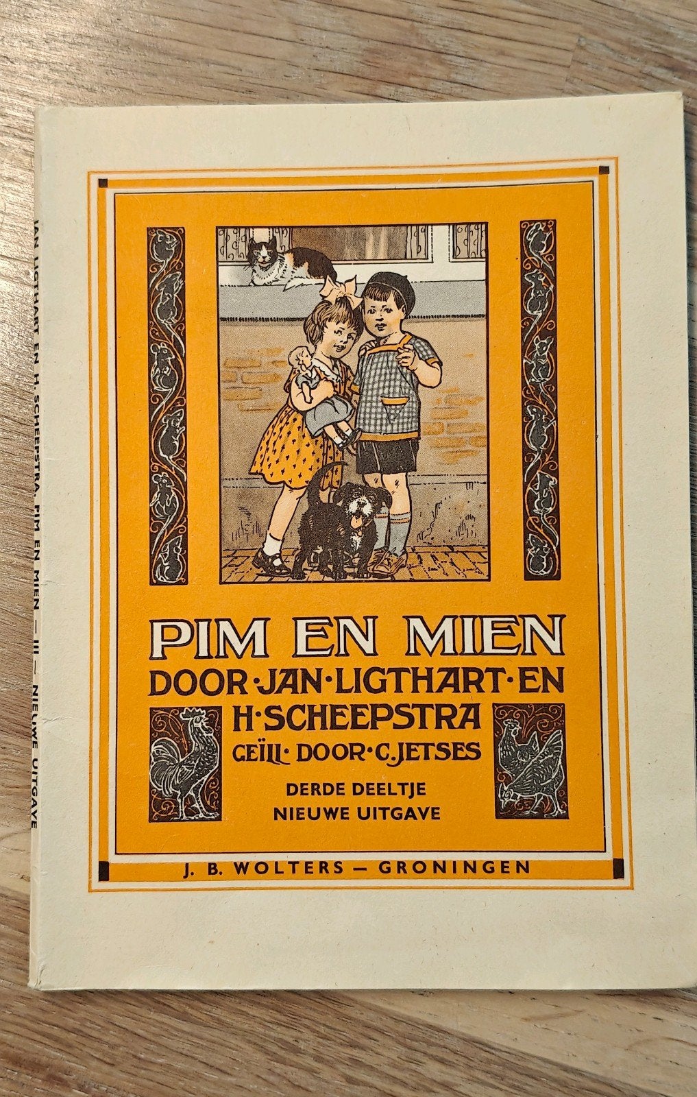 Pim en Mien - Derde Deeltje (1961), Ophalen of Verzenden, Gelezen, Jan Ligthart en H. Scheepstra, Fictie algemeen