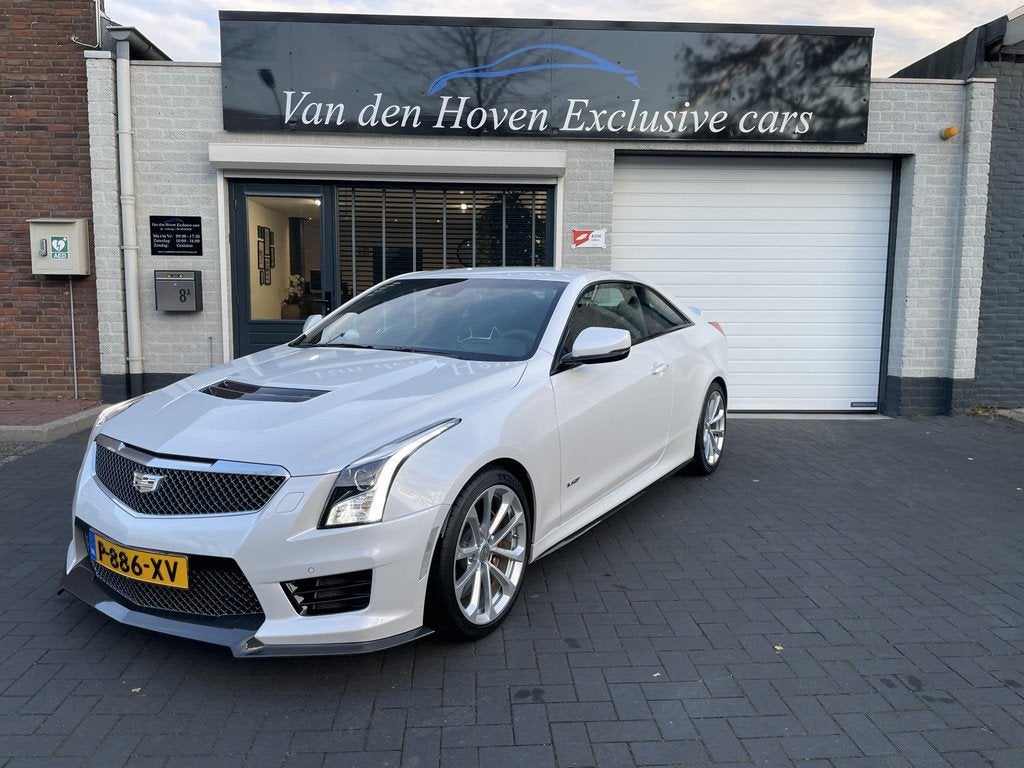 Cadillac ATS Coupé 3.6 V-Series Twin Turbo Track Performanc, Auto's, Cadillac, Automaat, Achterwielaandrijving, Gebruikt, Leder