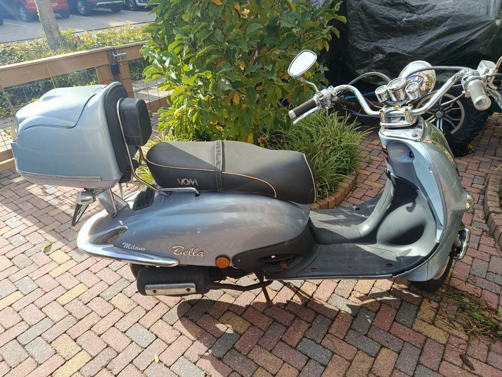 VOM Milano Bella Scooter met Topkoffer, Ophalen, Gebruikt, Overige typen, Overige merken