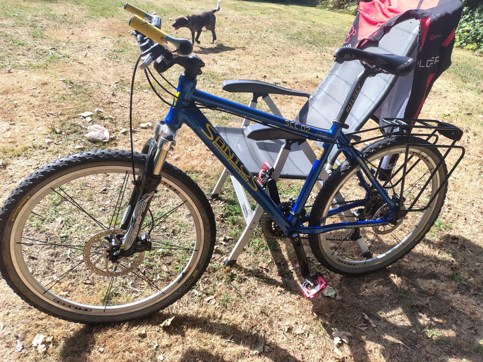 Santos SCC02 Vakantiefiets - Perfecte Staat, 44cm, Fietsen en Brommers, Hardtail, Zo goed als nieuw, Schijfrem, Ophalen