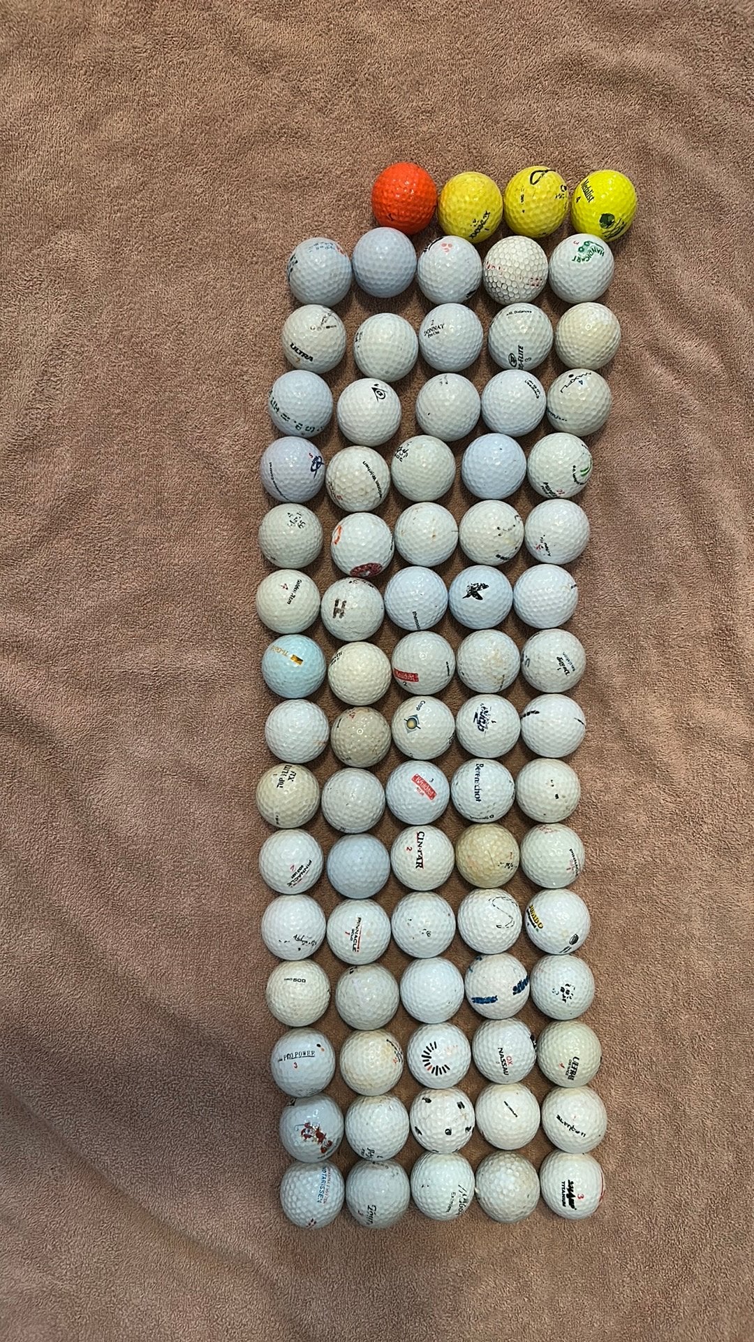 79 overige ballen - diverse ballen, Ophalen of Verzenden, Zo goed als nieuw, Bal(len)