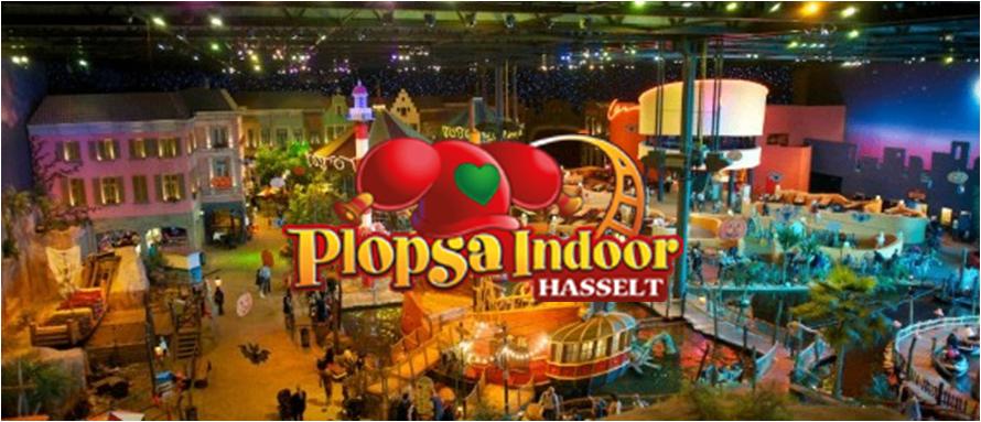 Plopsaland indoor Hasselt 1x ticket, Eén persoon, Ticket of Toegangskaart