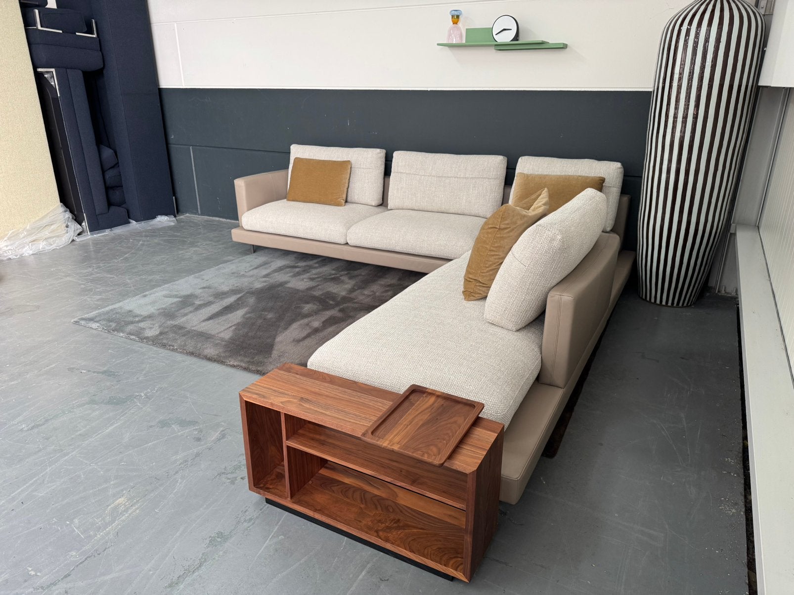 Nieuw Rolf Benz Sina modulaire bank | stof en leder, Ophalen, Design, rolf benz, de sede, artifort, leolux, flexform, minotti
