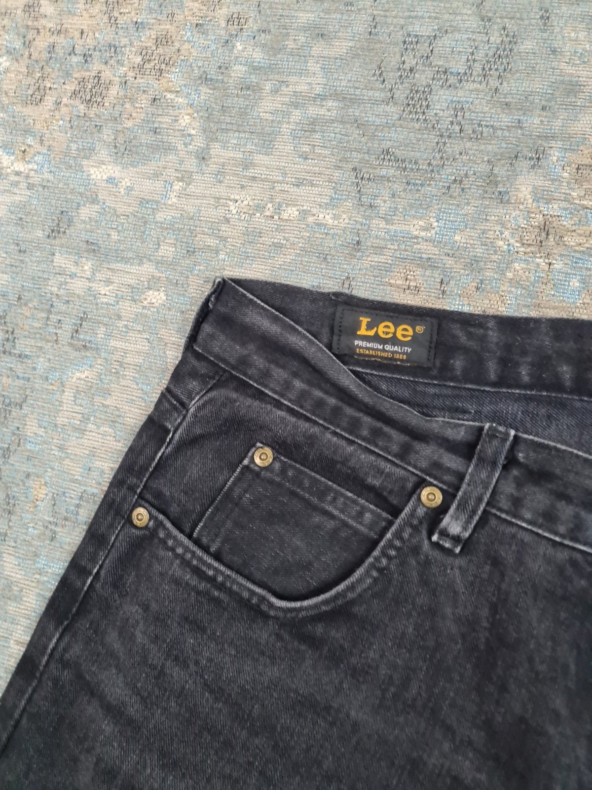 LEE DENVER W36 L34 BOOTCUT 100% katoen Bronno3634 Zwart, W36 - W38 (confectie 52/54), https://eu.lee.com/nl-nl/contact-us.html