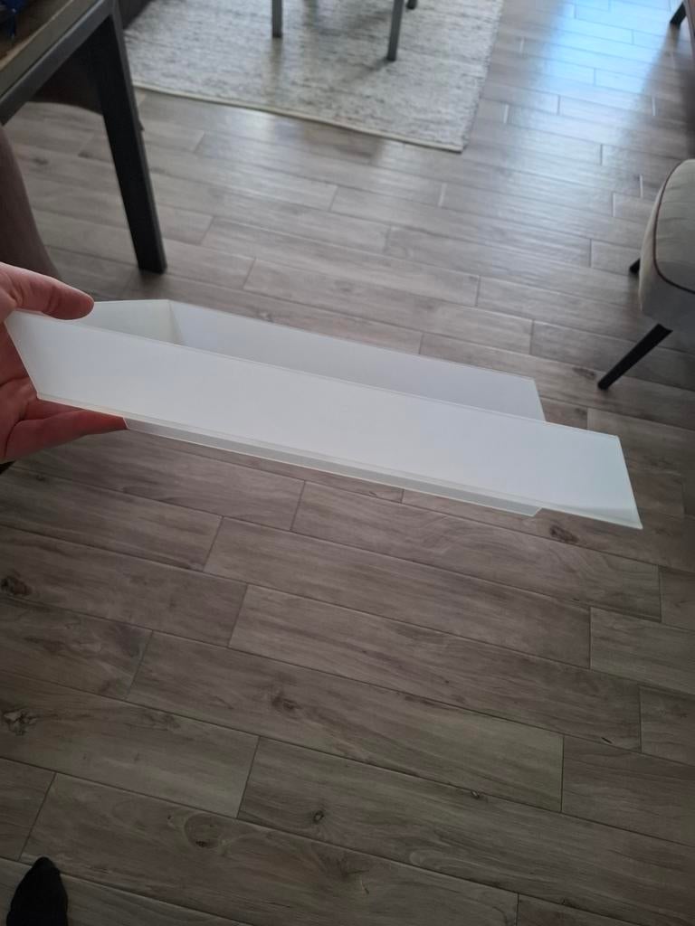 Stapelbare administratie bakken, 3 stuks, Huis en Inrichting, Woonaccessoires | Overige, Ophalen, Gebruikt, Kunststof