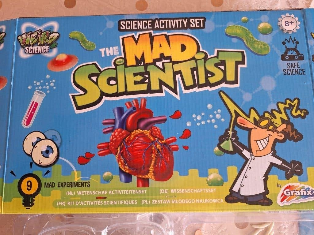 mad scientist experimenteerdoos, Ophalen of Verzenden, Gebruikt, Ontdekken
