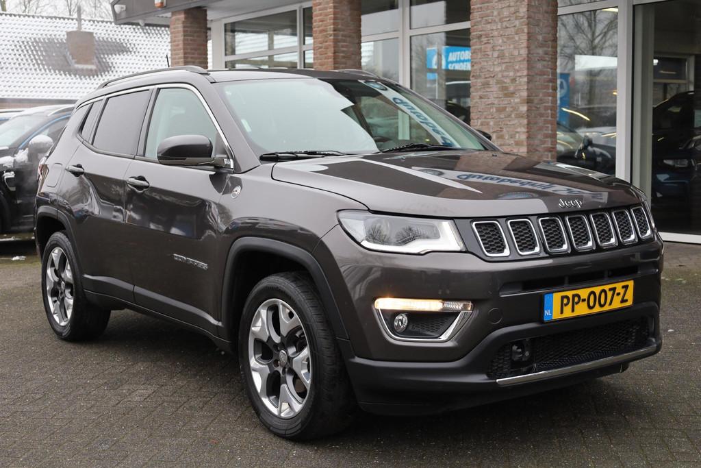 Jeep Compass 1.4 MultiAir Opening Edition 4x4 TREKHAAK-AFN C, Automaat, 450 kg, Gebruikt, 4 cilinders