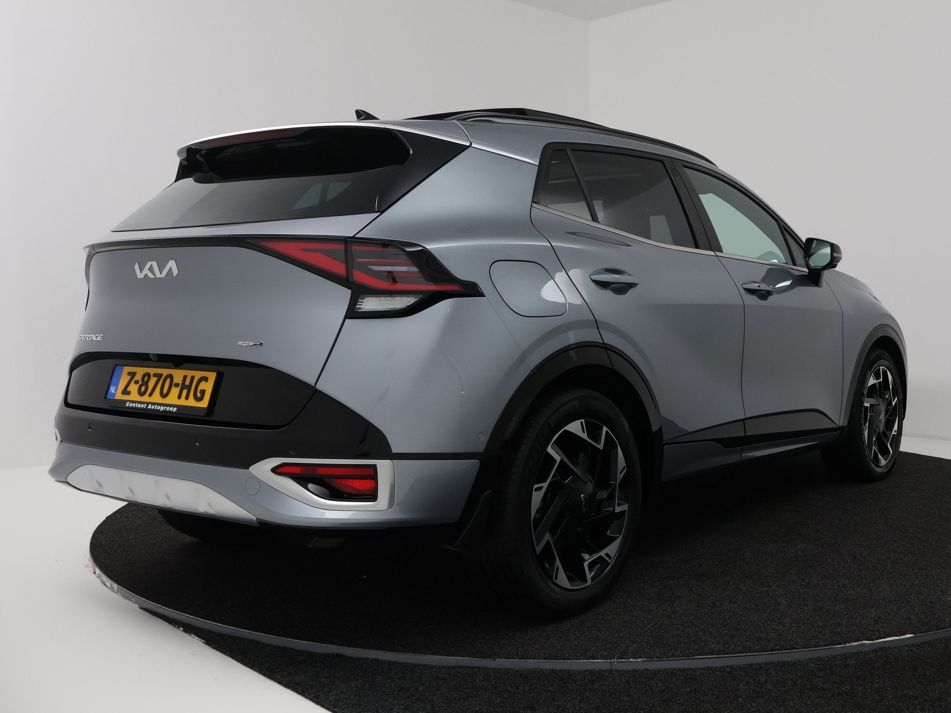 Kia Sportage 1.6 T-GDi Plug-in Hybrid AWD GT-PlusLine | Pano, Auto's, Automaat, 12 maanden, Zwart, 4 cilinders