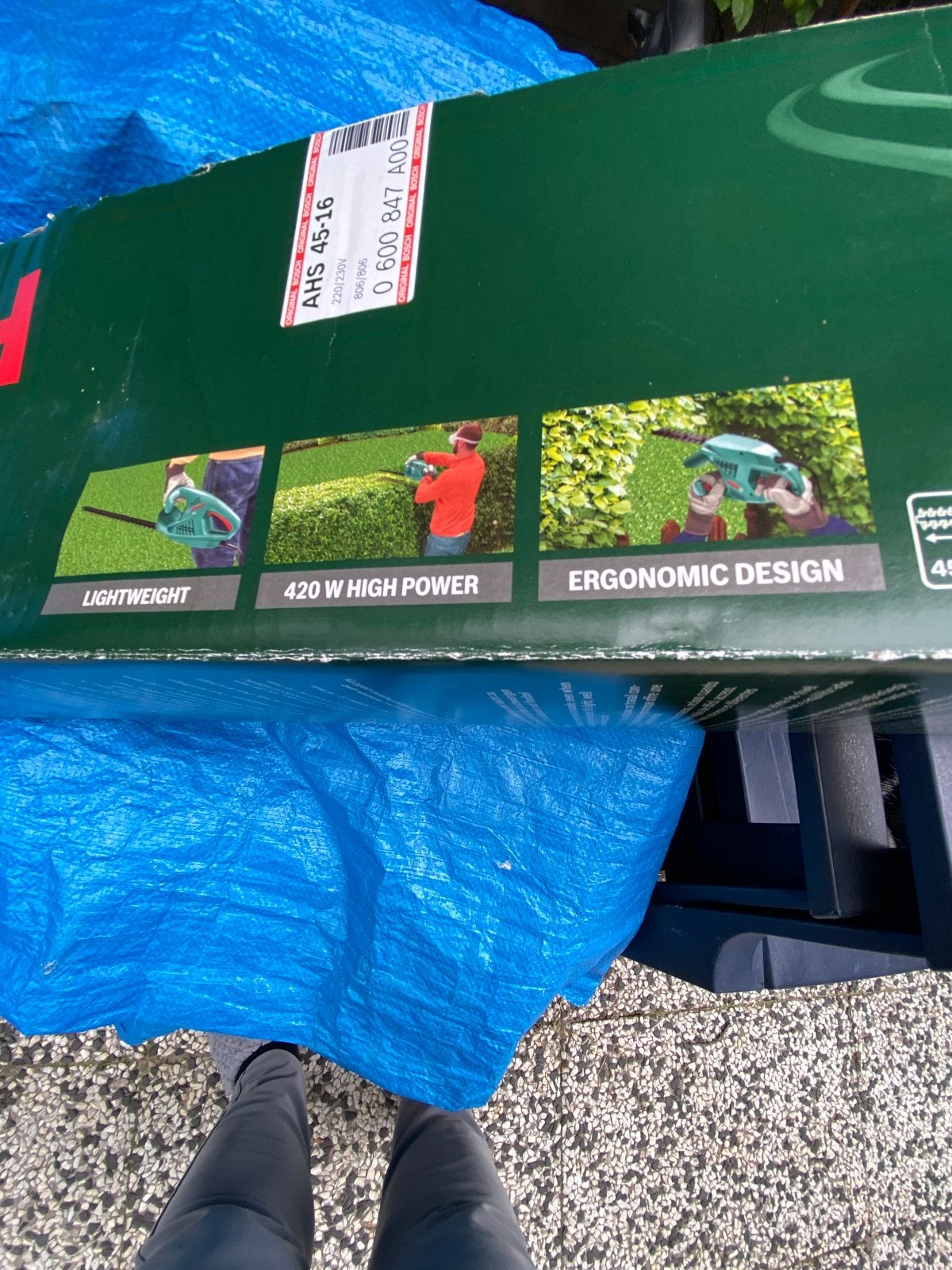 Bosch AHS 45-16 Elektrische Heggenscharen - Nieuw in doos, Ophalen of Verzenden, Nieuw, Elektrisch