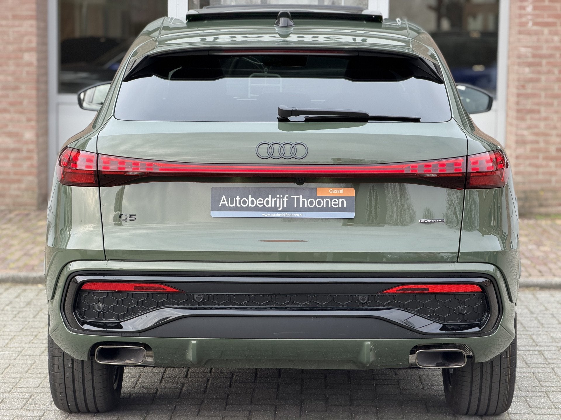 Audi Q5 Sportback 2.0 TFSI e-hybrid quattro S edition | Trek, Automaat, Stof, Gebruikt, 4 cilinders