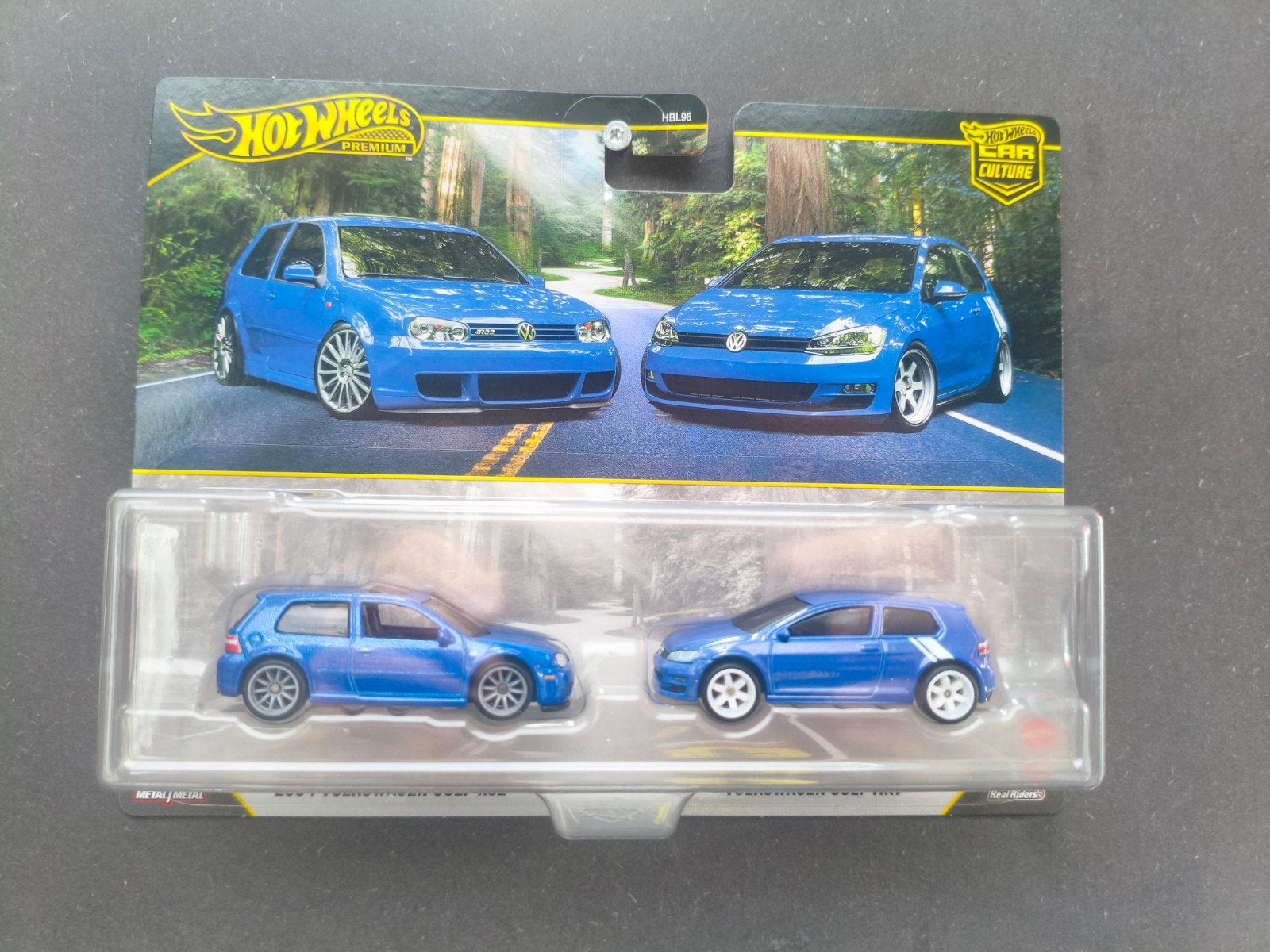 Hot Wheels Volkswagen Golf R32 & MK7 Premium Car Culture, Hobby en Vrije tijd, Modelauto's | Overige schalen, Ophalen of Verzenden