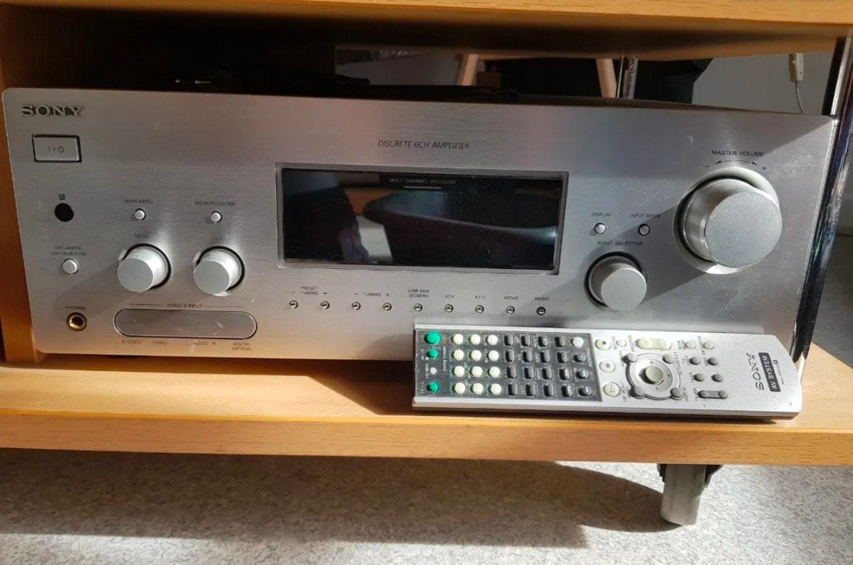 Sony Discrete 6CH Amplifier, Gebruikt, Ophalen of Verzenden, 60 tot 120 watt, Sony