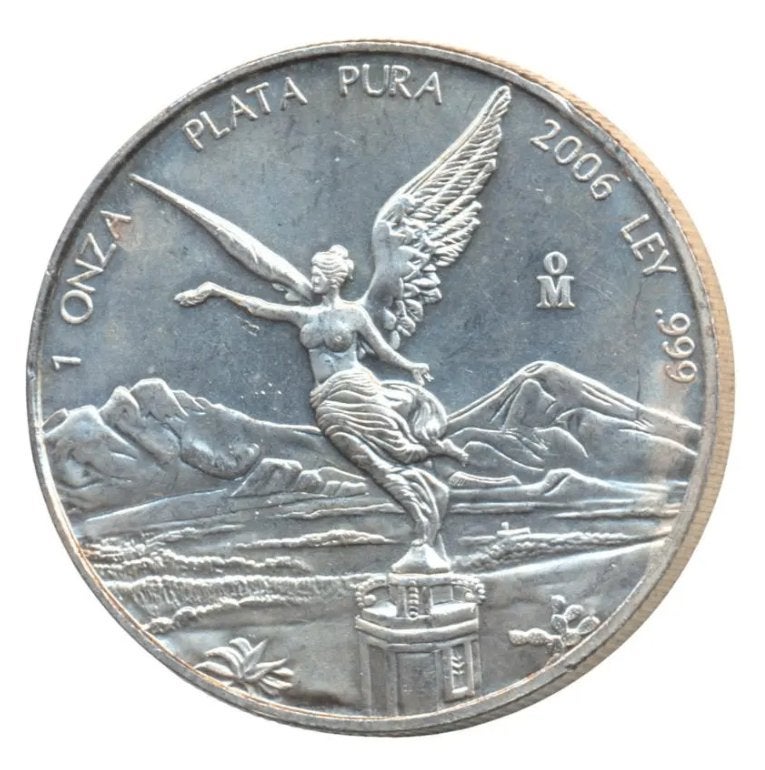 Mexico 1 ounce zilver 2006 Libertad, Ophalen of Verzenden, Zilver