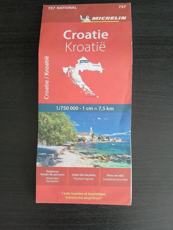 Kroatië Michelin wegenkaart 2026, Ophalen, Europa Overig, Michelin, 2000 tot heden