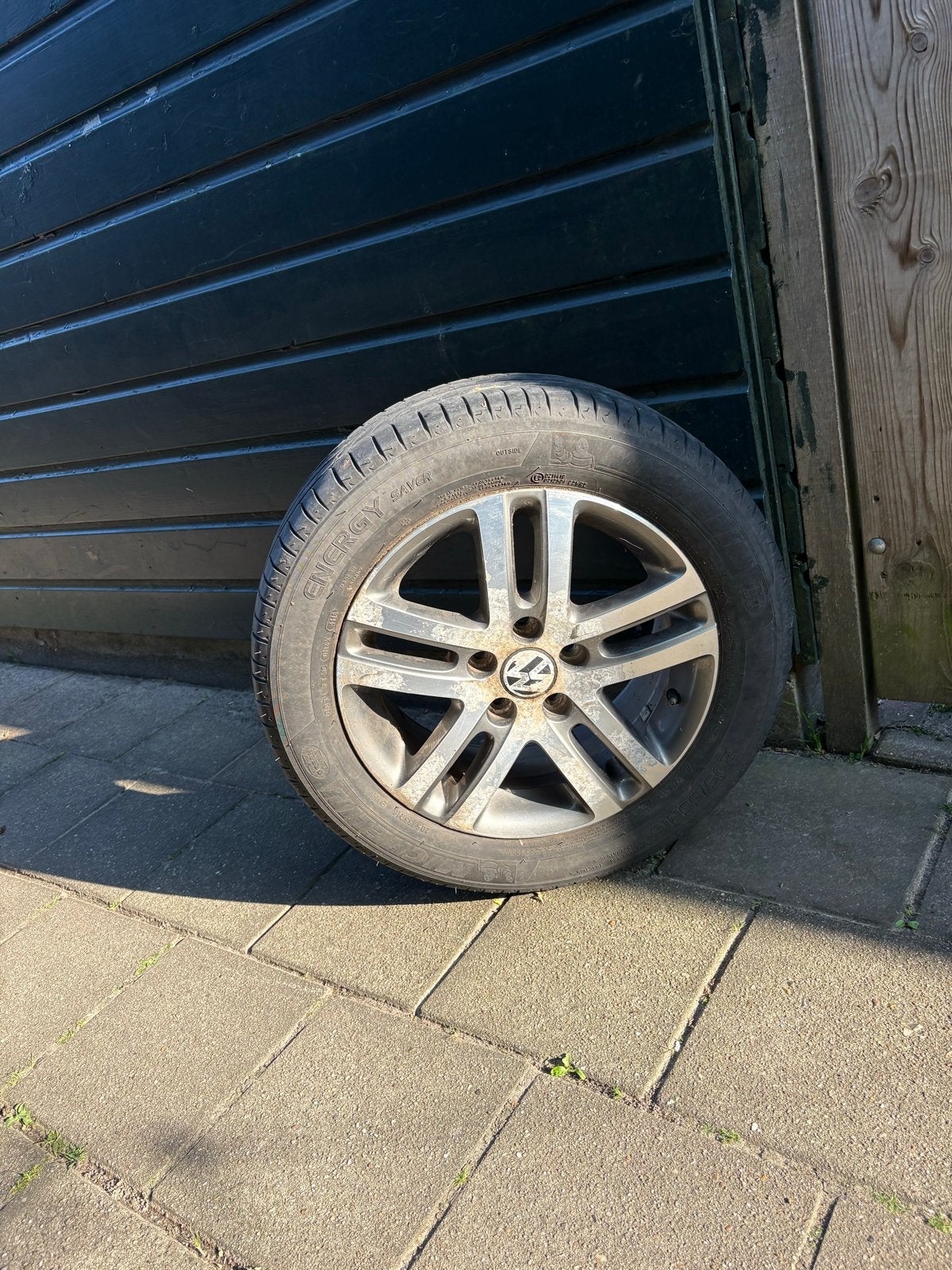 Set van 4 Michelin autobanden met VW velgen, Ophalen, Gebruikt