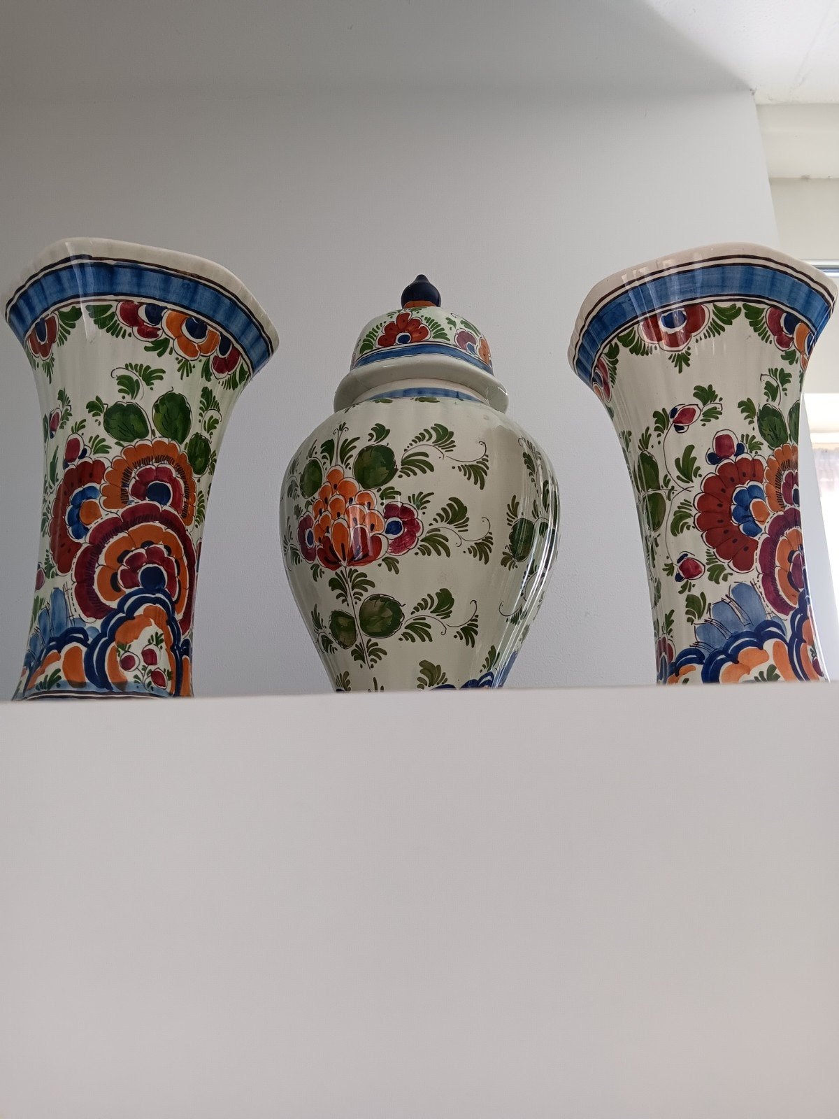 set vazen delft, Ophalen