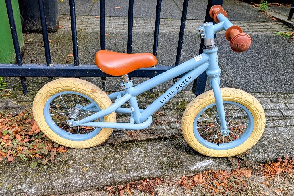 Little Dutch loopfiets blauw, Ophalen, Gebruikt, Loopfiets