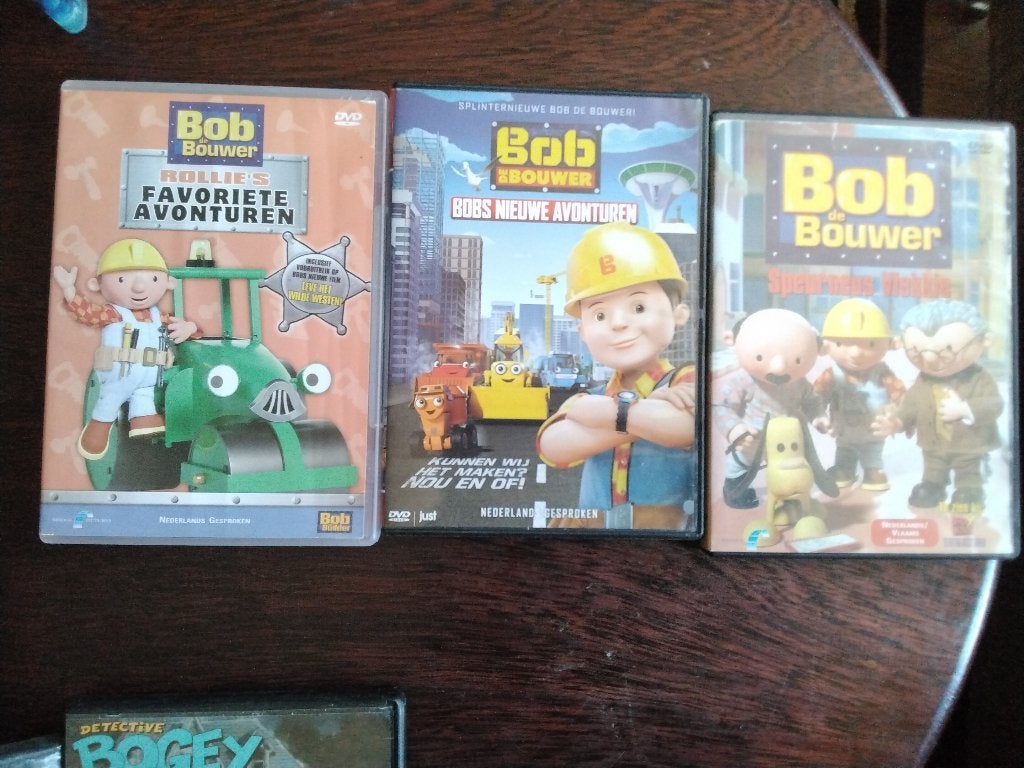 Bob de bouwer 3 dvds, origineel, Avontuur, Alle leeftijden, Ophalen of Verzenden, Zo goed als nieuw