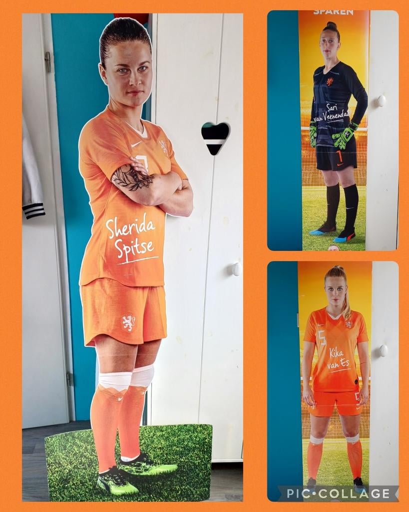 Oranje Leeuwinnen Fanpakket, Ophalen, Zo goed als nieuw, Overige sporten, Beeldje of Poppetje