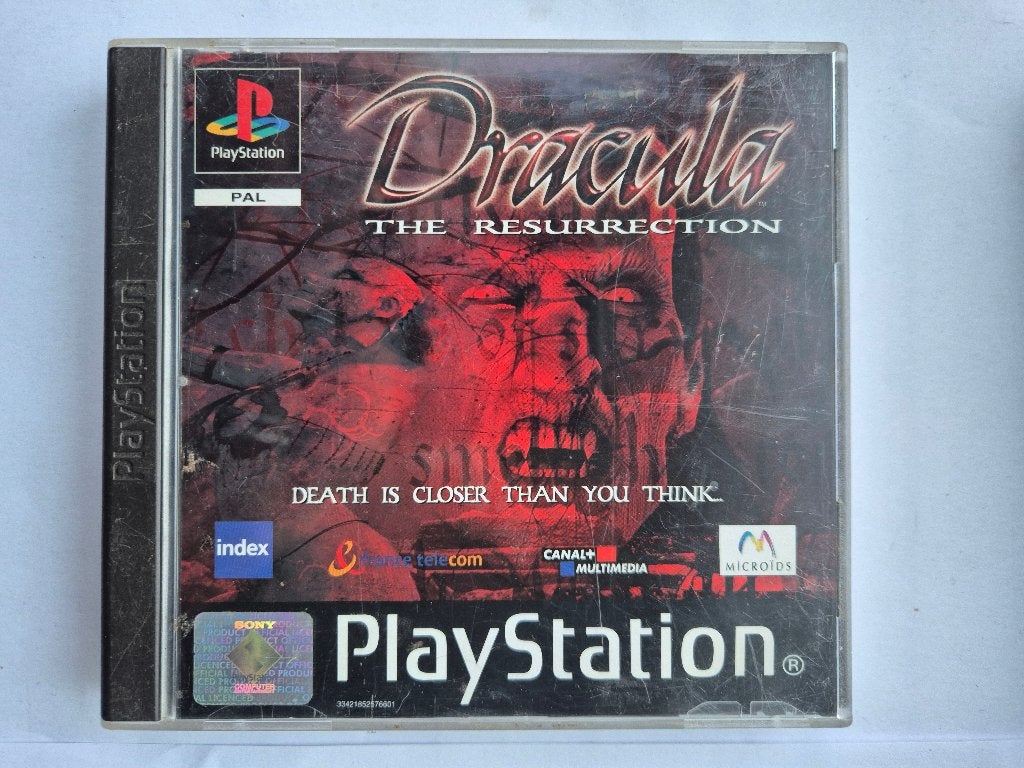 DRACULA resurrection, Spelcomputers en Games, Games | Sony PlayStation 1, Gebruikt, 1 speler, Racen en Vliegen, Ophalen of Verzenden