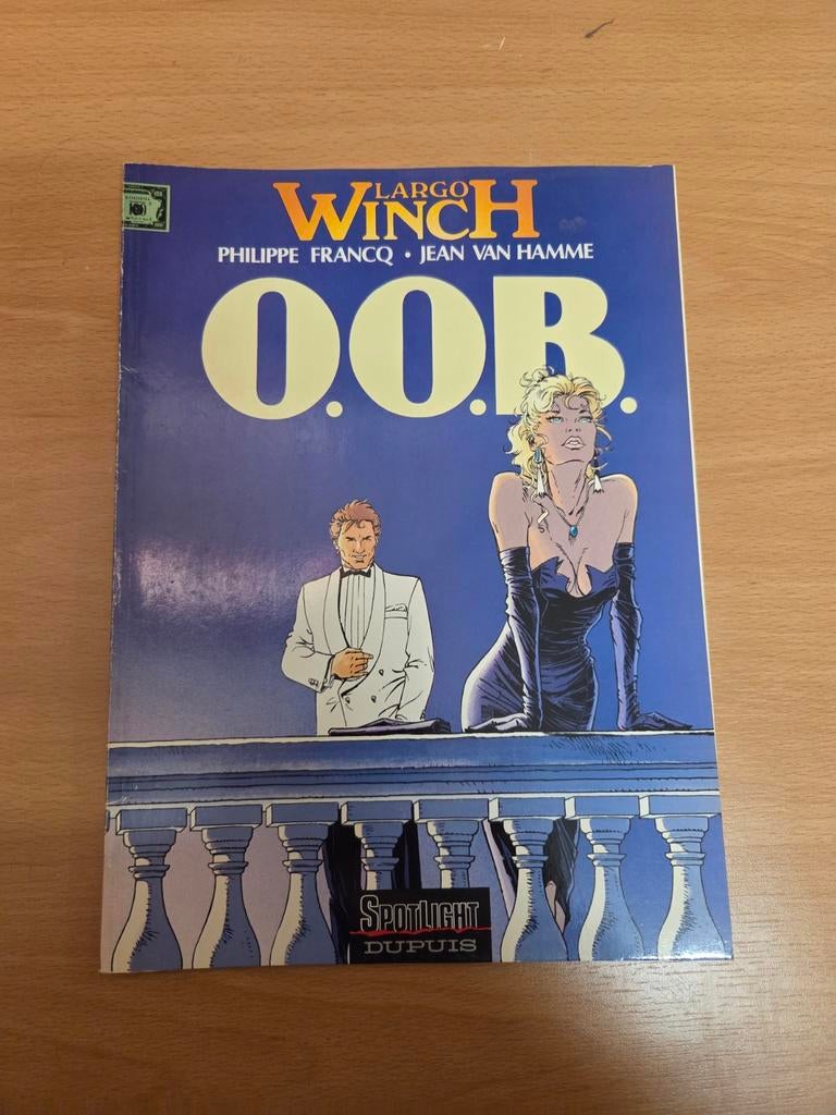 Largo Winch O.O.B. stripboek, Eén stripboek, Verzenden, Gelezen, Philippe Francq  & Jean van Hamme