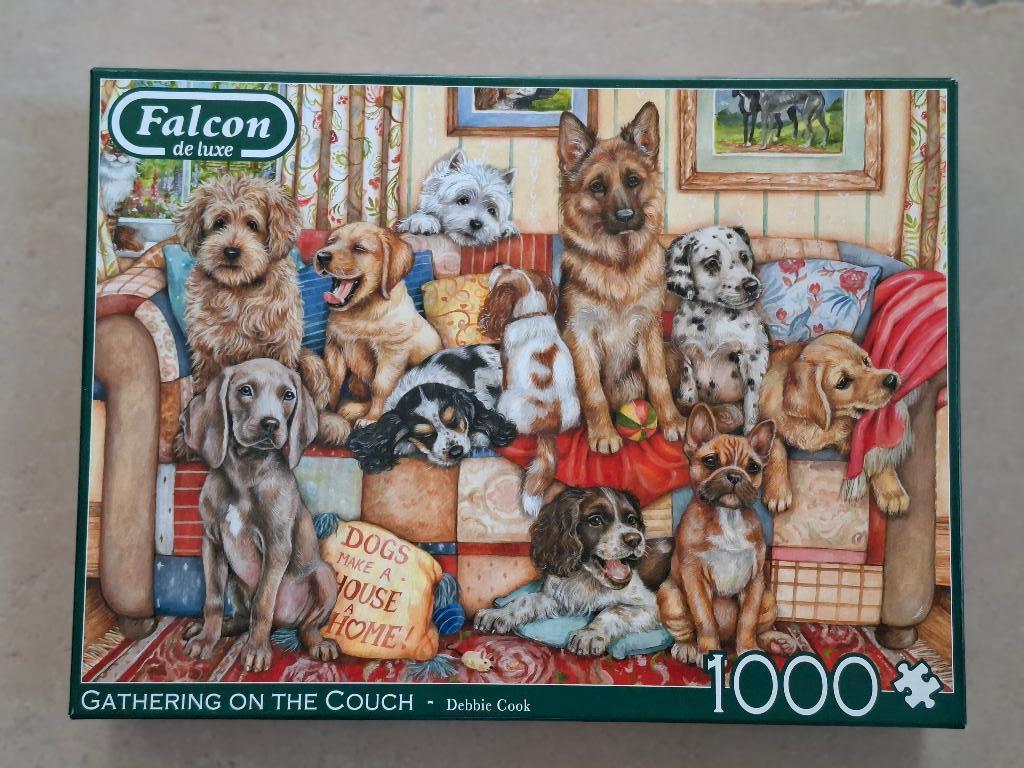 Falcon de Luxe puzzel 1000 stukjes, Ophalen of Verzenden, 500 t/m 1500 stukjes, Zo goed als nieuw, Legpuzzel