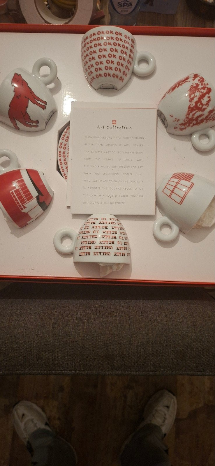 Illy Art Collection Cappuccino Kopjes - Watermill Editie, Nieuw, Ophalen of Verzenden, Overige stijlen, Kop(pen) en/of Schotel(s)