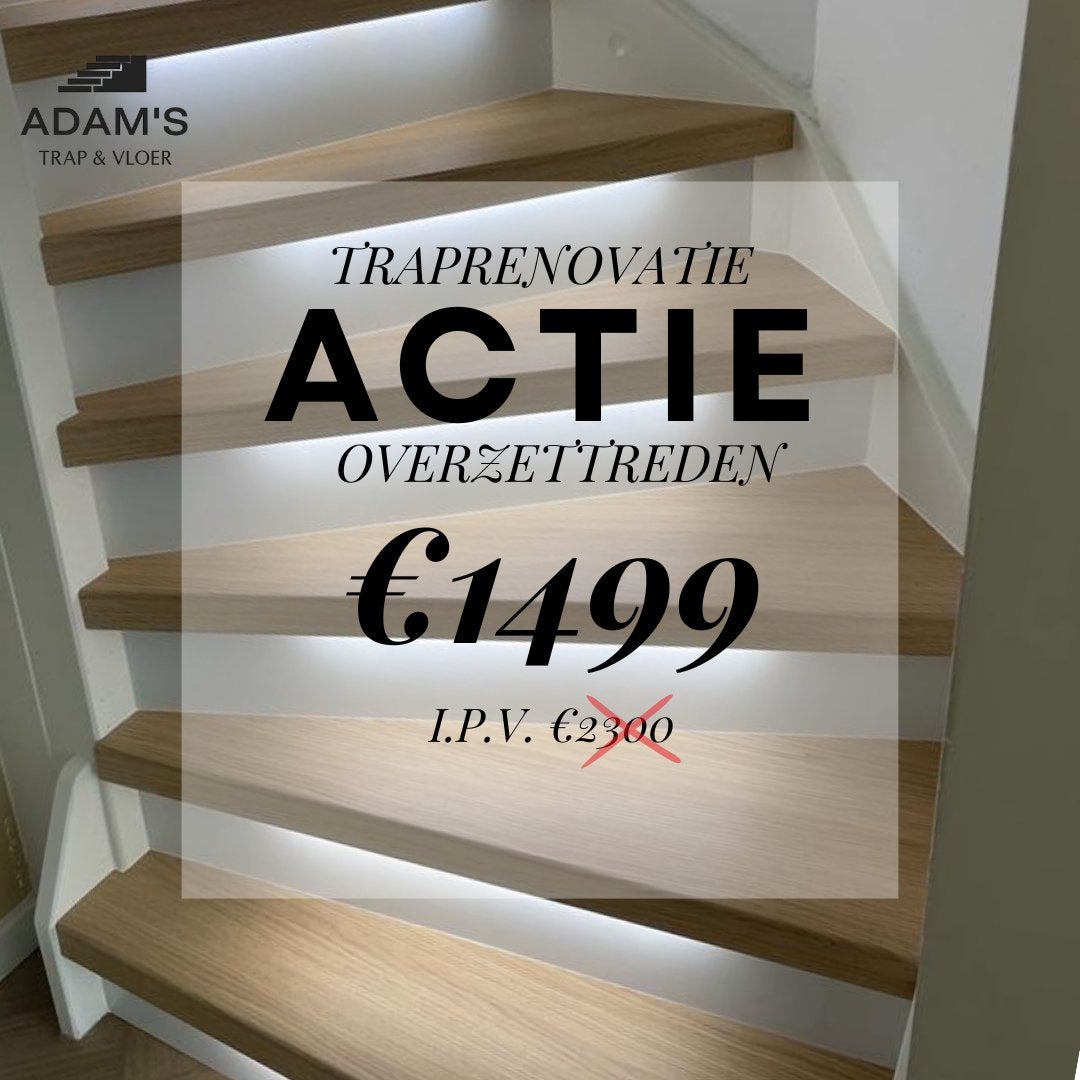 Traprenovatie LUXE SALE!, Ophalen, Nieuw