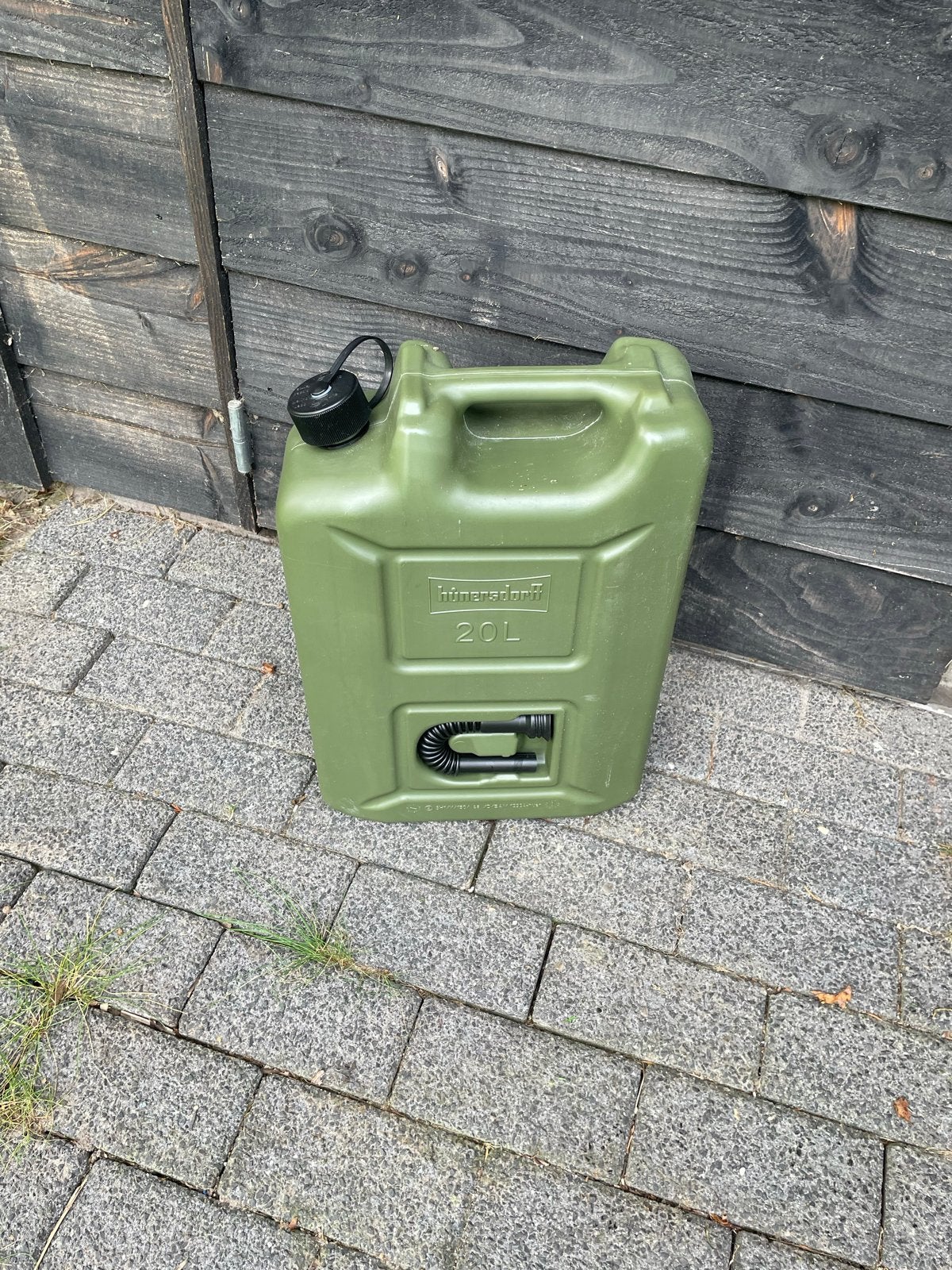 Hünersdorff Profi jerrycan 20L - Olijfgroen, Ophalen of Verzenden