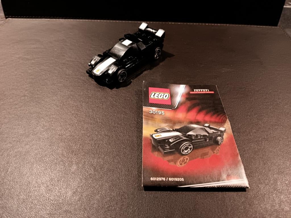 Lego Ferrari FXX 30195 - Zwart met handleiding, Ophalen of Verzenden, Zo goed als nieuw, Complete set, Lego
