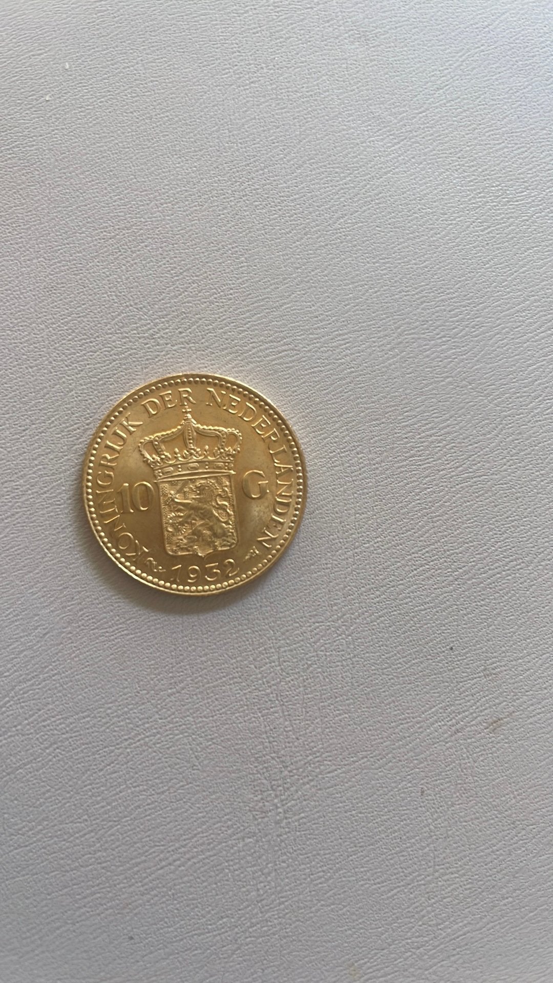 Gouden Tientje, Ophalen, Goud