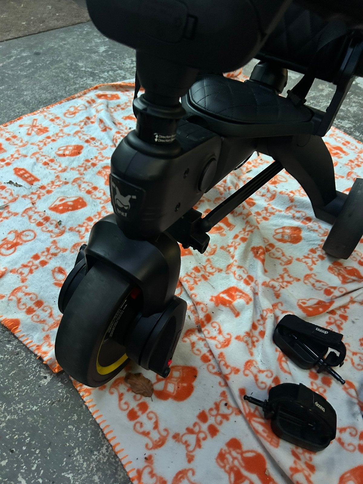 Doona like trike S3 driewieler, Ophalen of Verzenden, Zo goed als nieuw, Duwstang