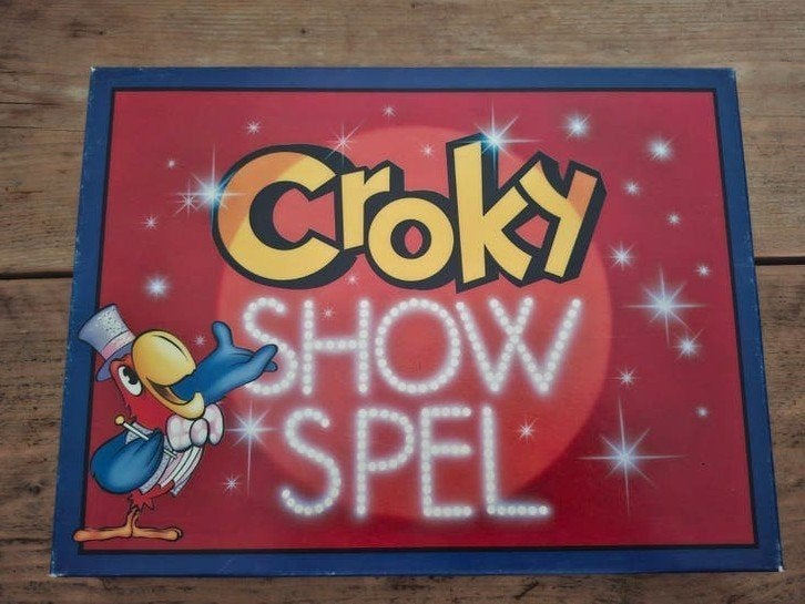 Croky Show Spel - Gezelschapsspel, Vijf spelers of meer, Ophalen of Verzenden, Gebruikt, Croky
