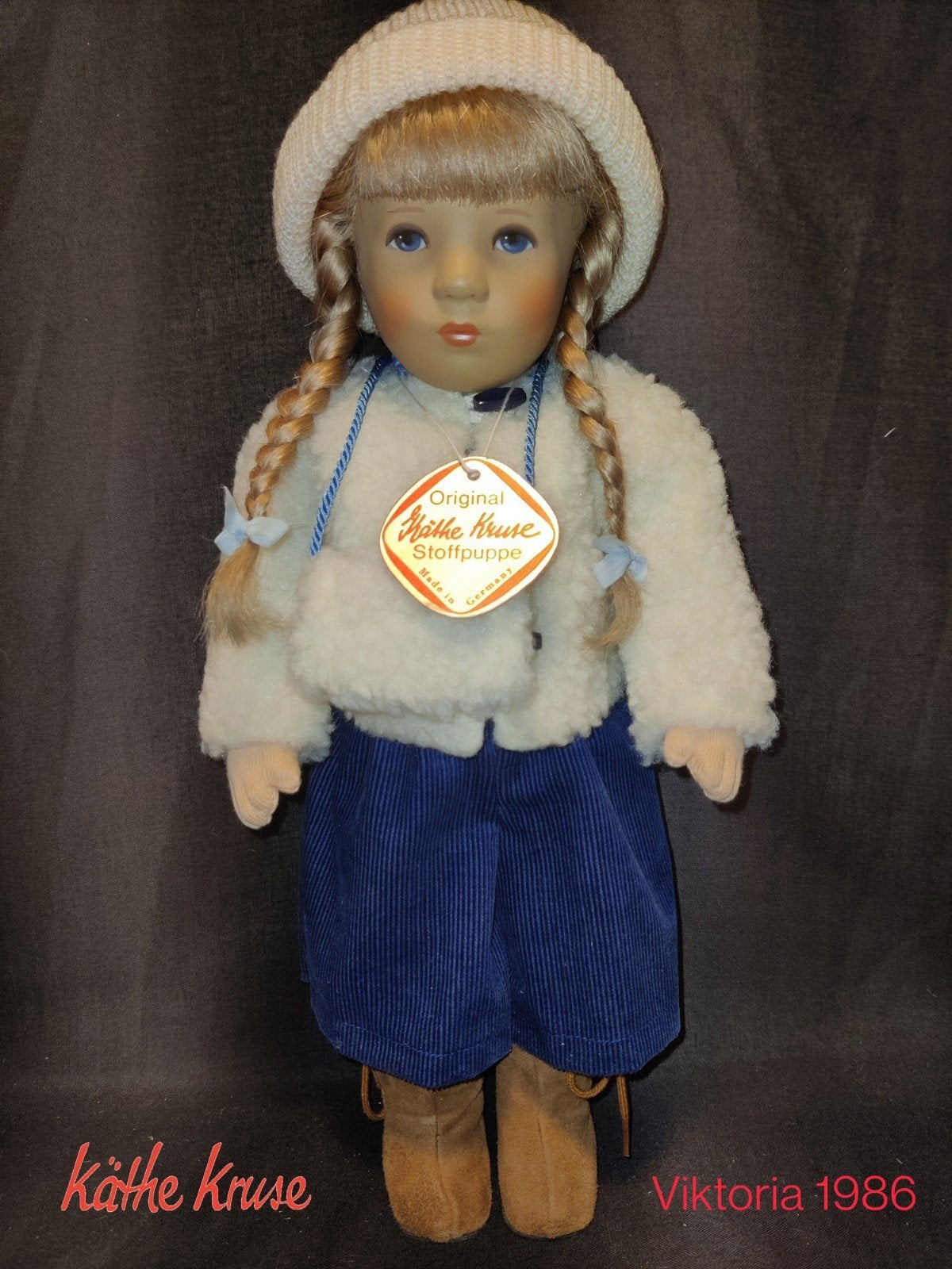 Te koop prachtige originele Käthe Kruse poppen oa Viktoria, Verzamelen, Ophalen of Verzenden, Nieuw, Overige typen