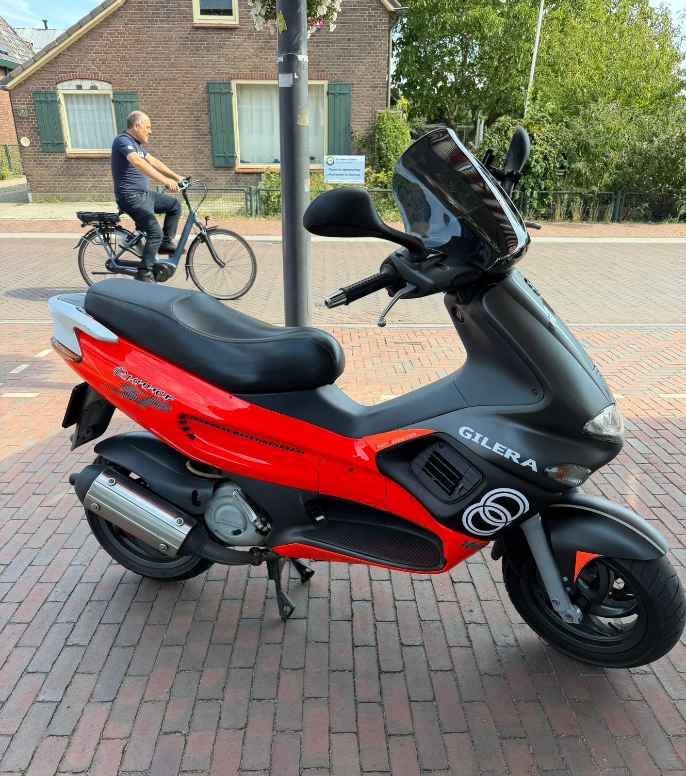 Gilera runner 180cc sp dd fluor rosso, Ophalen, Gebruikt, Overige modellen, Benzine