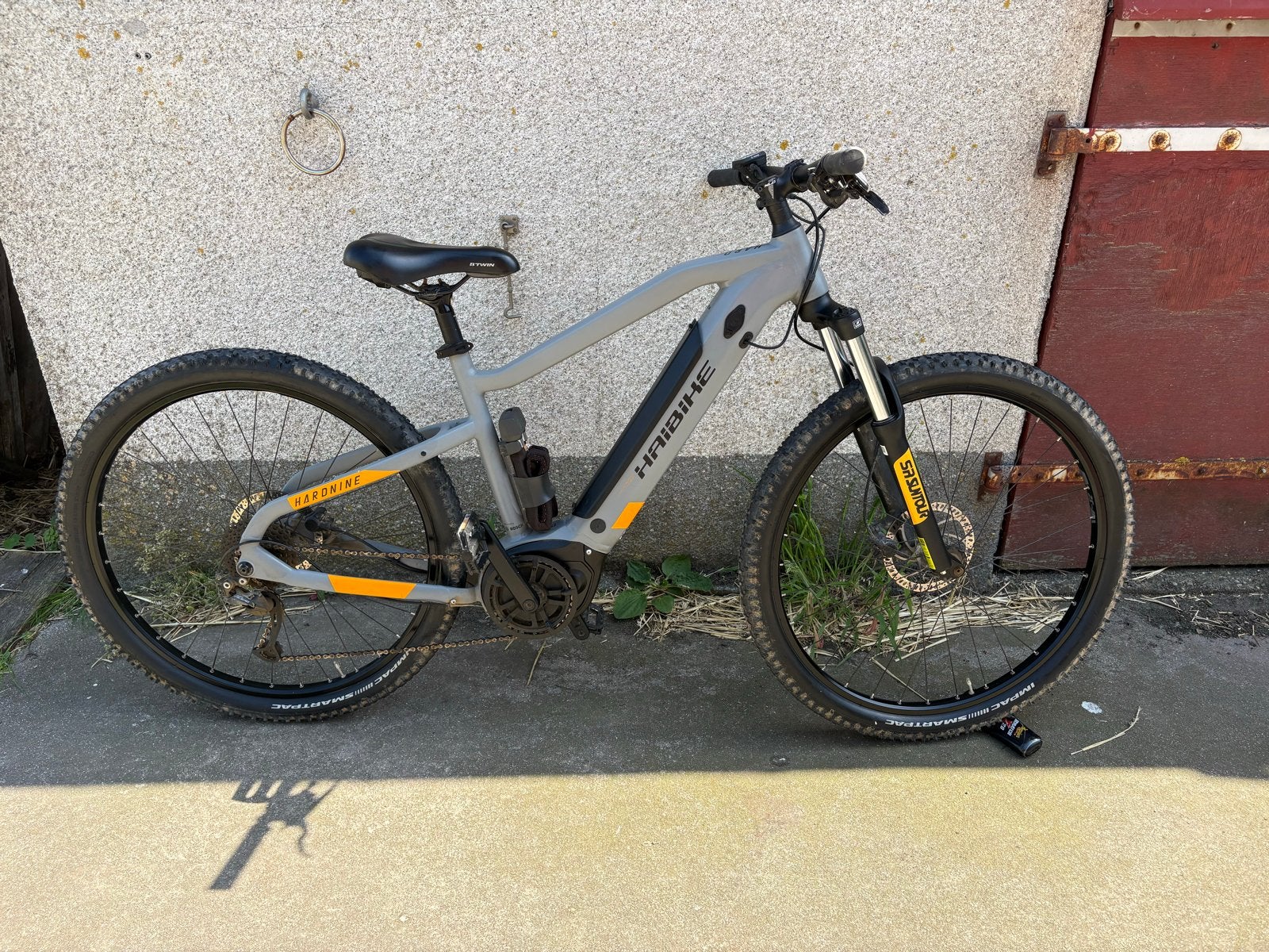 Haibike Hardnine e-mountainbike - zeer nette staat!, Ophalen, Zo goed als nieuw, Overige merken