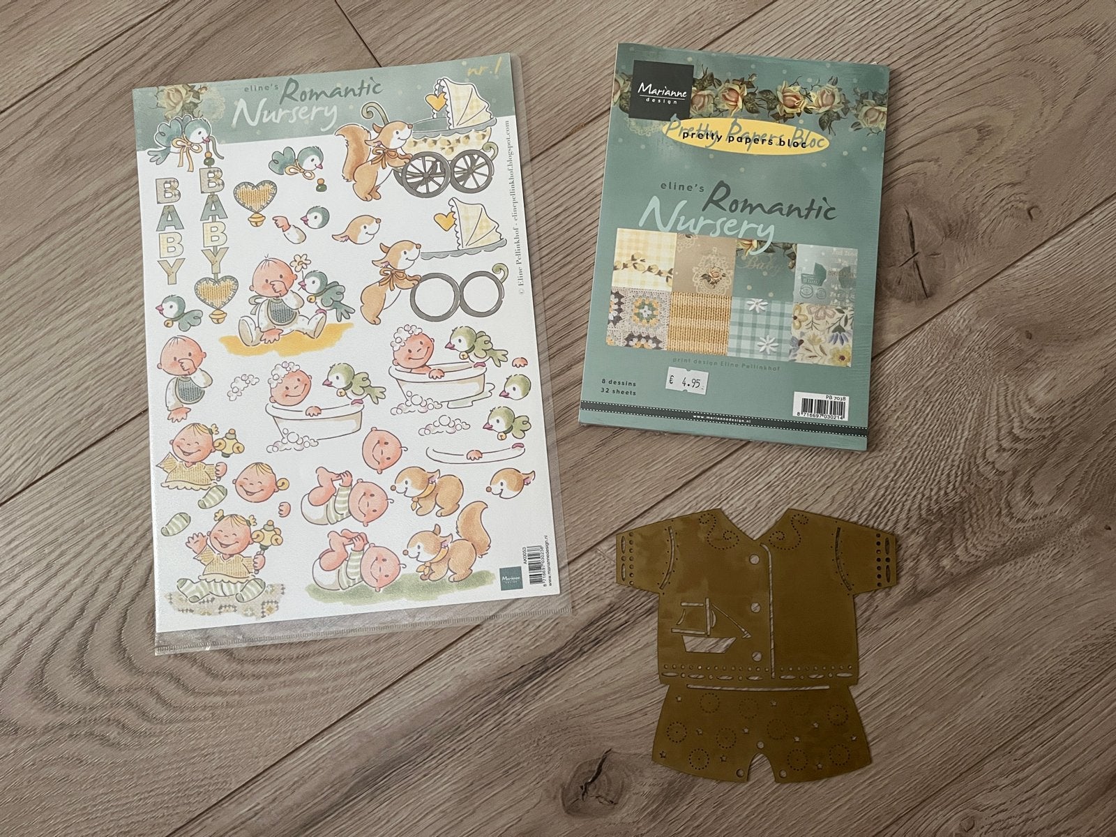 Eline Pellinkhof Baby Knutselsetje voor Kaarten, Dieren, Nieuw, Meerkleurig, Ophalen of Verzenden