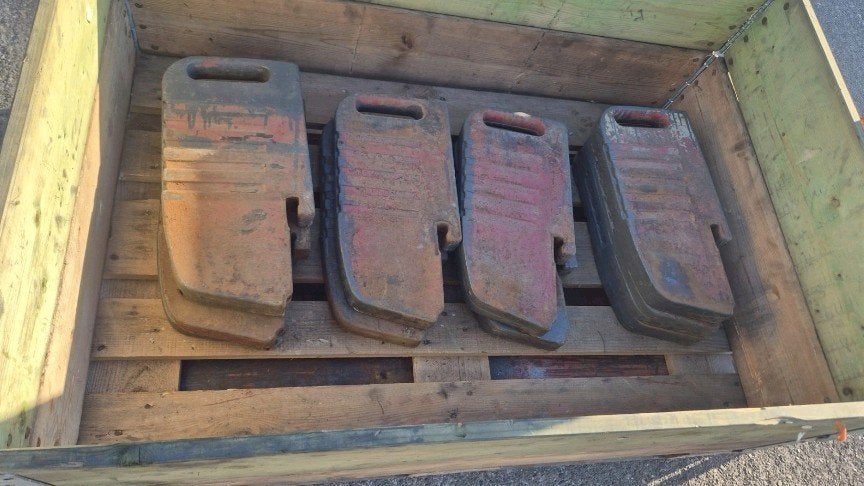 Massey Ferguson gewichten, Ophalen