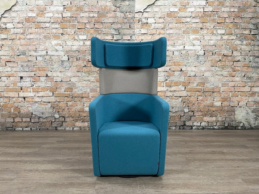 Bene Parcs Wing Chair blauw bij TheReSales, Ophalen, Minder dan 75 cm, Design, Zo goed als nieuw