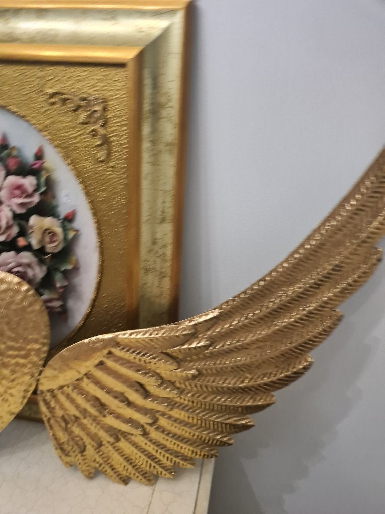 1.2 m brede aluminium engelen vleugels Clayre & Eef, 55 cm, Belle Vieille Brocante, Nieuw, Ophalen of Verzenden
