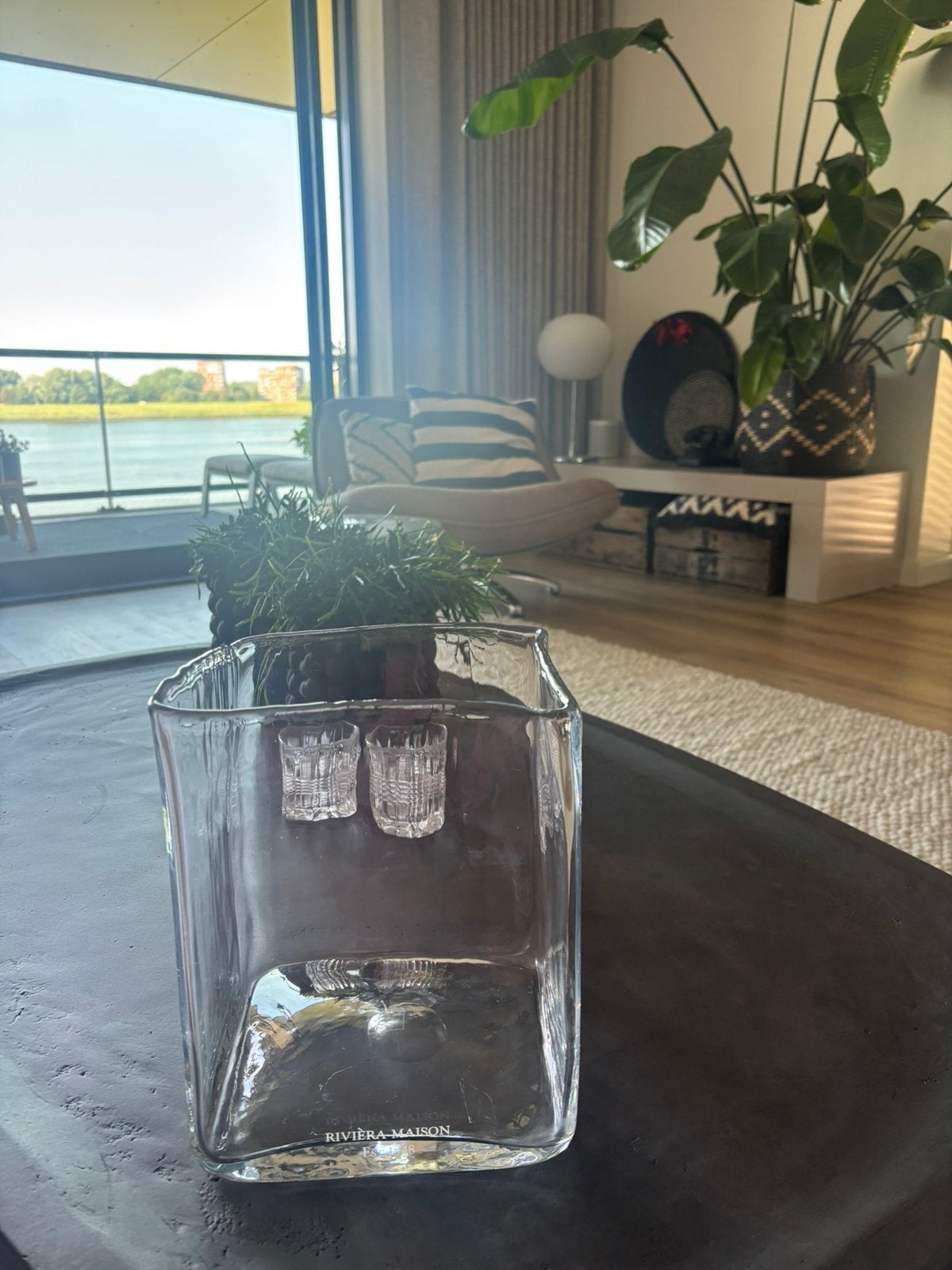 PRACHTIGE VAAS RIVIERA MAISON, Ophalen of Verzenden, Zo goed als nieuw